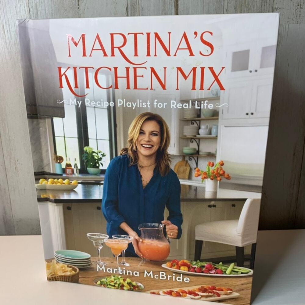 Martina’s Kitchen Mix by Martina McBride Hardcover Cookbook